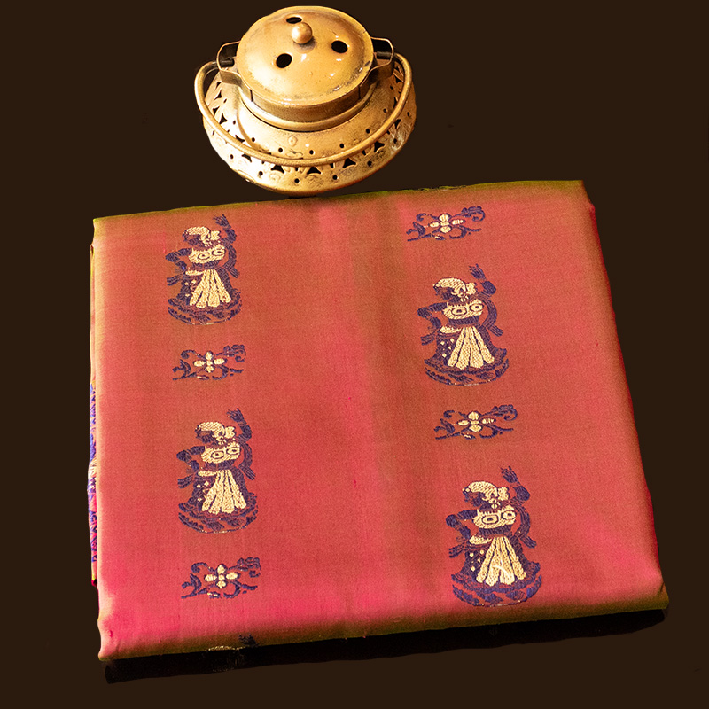 Minakari Baluchari Saree - Image 5